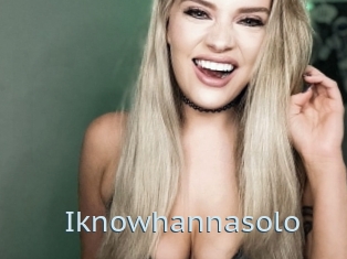 Iknowhannasolo